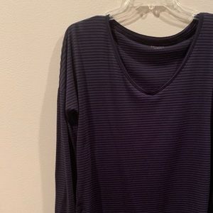 navy baggy long sleeve